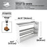 Boot Rack 47" wide - Rustproof Channeling Water Into Containers 2 to 8 Shelves Rakabot Titan